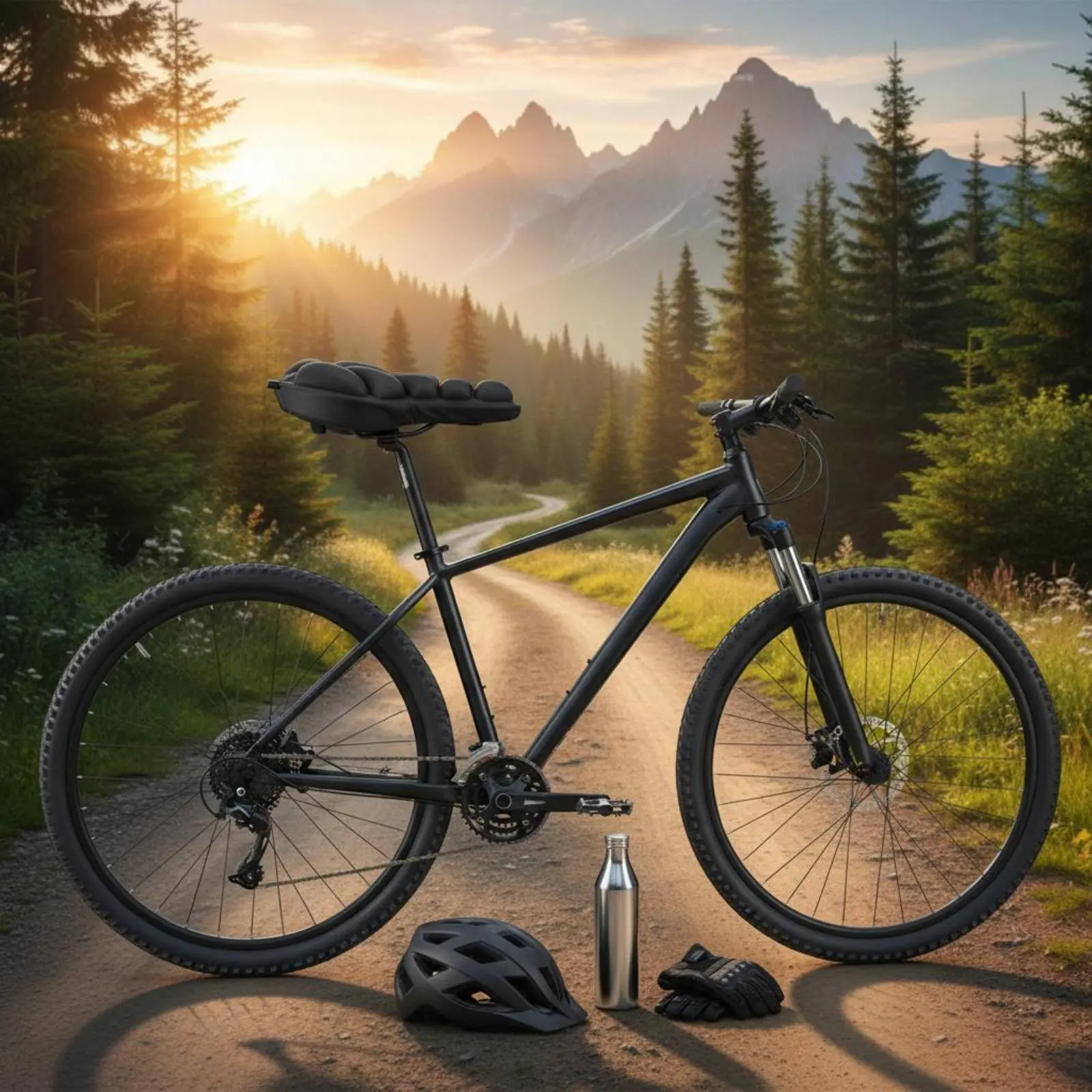 

Inflatable Saddle Cover Anti Slip Inflatable Bicycle Seat Cushion Inflatable Bike Seat Cover Ergonomic Sports Gear Easy to Clean