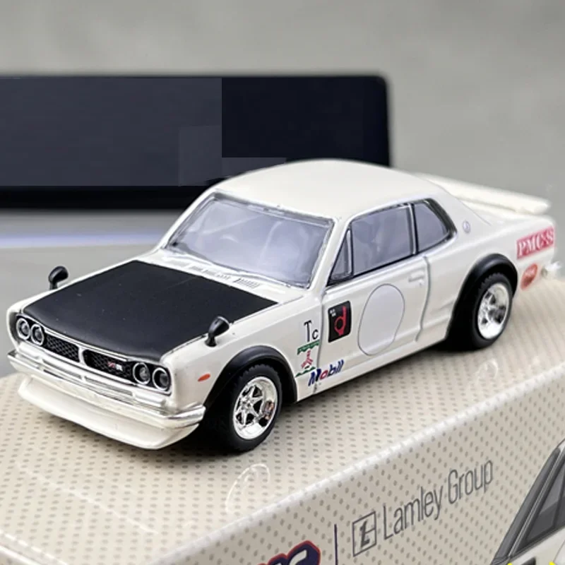 Tarmac Works 1/64 NISSAN SKYLINE HT 2000GT-R لعبة معدنيّة لسيارة دييكاست نموذج معدني هدايا