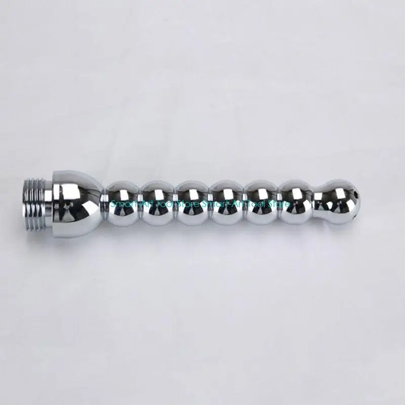 E1PB 1Set Aluminum Alloy Cleaning Enema Shower Bidet Toilet Clean Plug Solution for Adults Couples Sex Game Tools