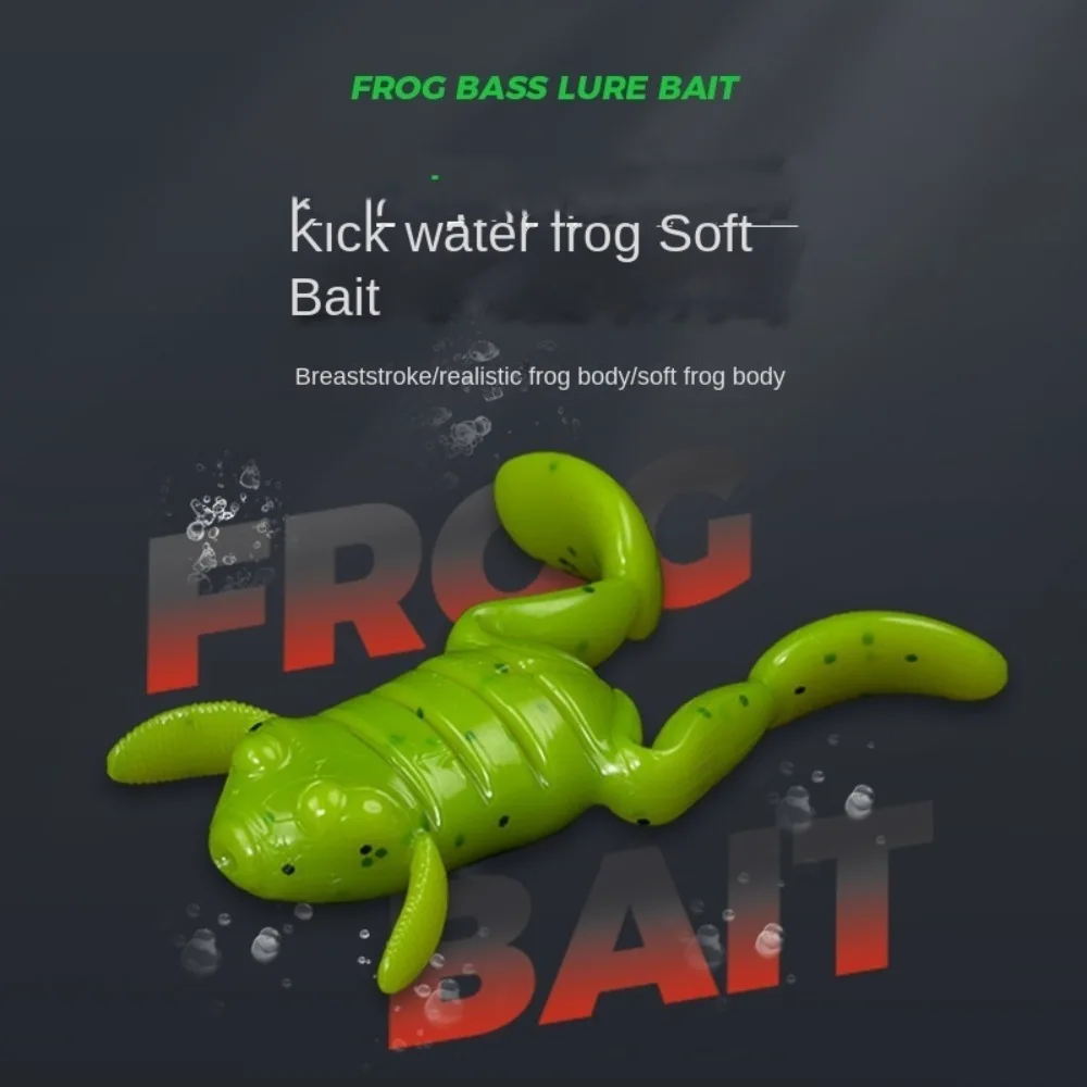 5pcs Outdoor Fishing Tackle TPE Soft Frog Fishing Lures Mix Color 5g 10g Mini Frog Bait Jigging Lure Fishing Gear Product