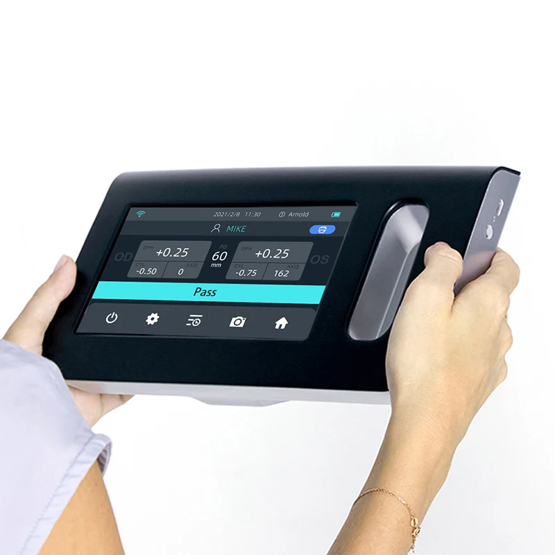 SW-700 Sehvermögen Siebmaschine Autorefraktometer Tragbarer automatischer Refraktor Handheld Vision Screener