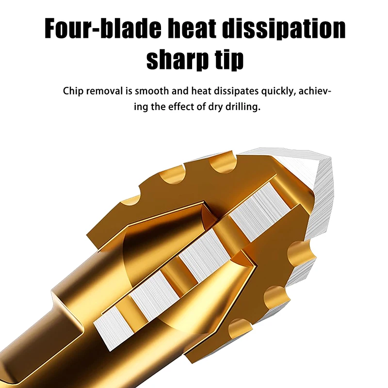 2/3/4/5 قطعة ترقية أربعة حواف سن المنشار مثقاب الخشب لحفر البلاط الخرسانة مثقاب كهربائي خاص صلابة عالية مثقاب الخشب
