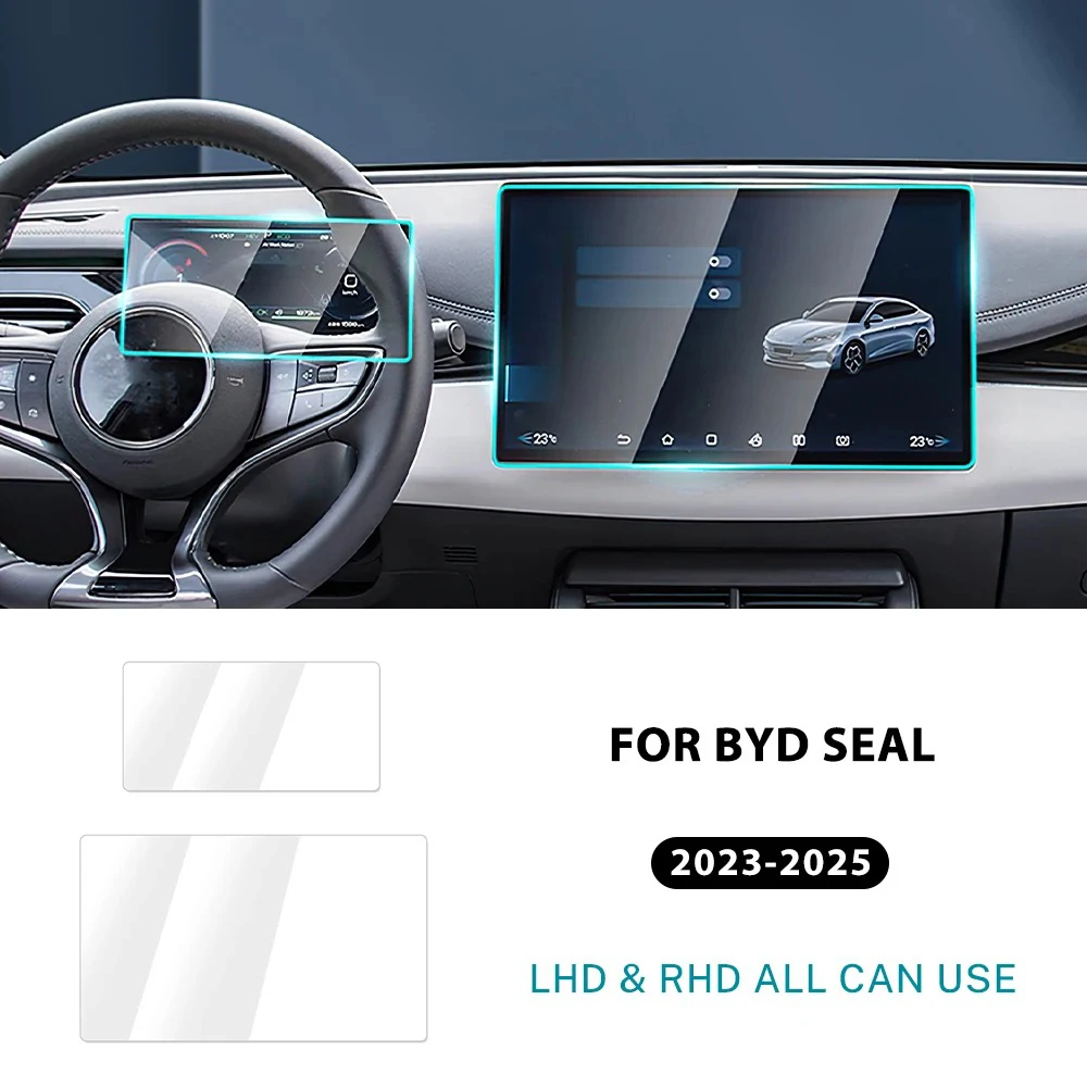 Innenraum-TPU-Folie für BYD Seal 2023-2025 Mittelkonsole Transparente TPU-Schutzfolie TPU-Innenraum-Bildschirmschutz – Detail 3