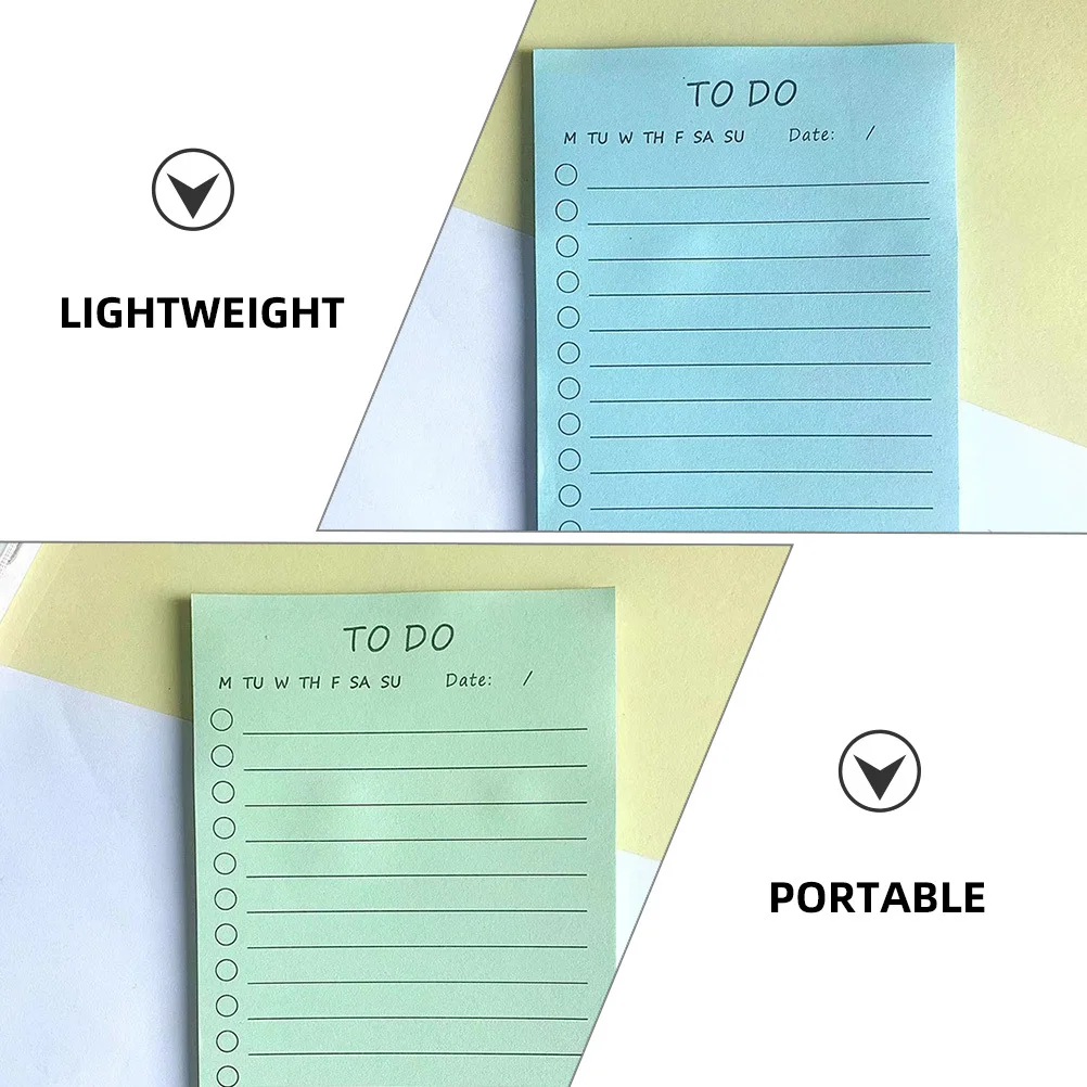 

6Pcs Memo Stickers Reusable Portable Smooth Writing Practical Office School to-Do List Sticky Tabs Sticky Tabs