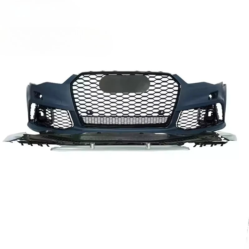 

US Stock Car 2016-2018 RS6 Style Front Bumper Body Kit with Grille quattro for A6 S6 C7.5 2016 2017 2018