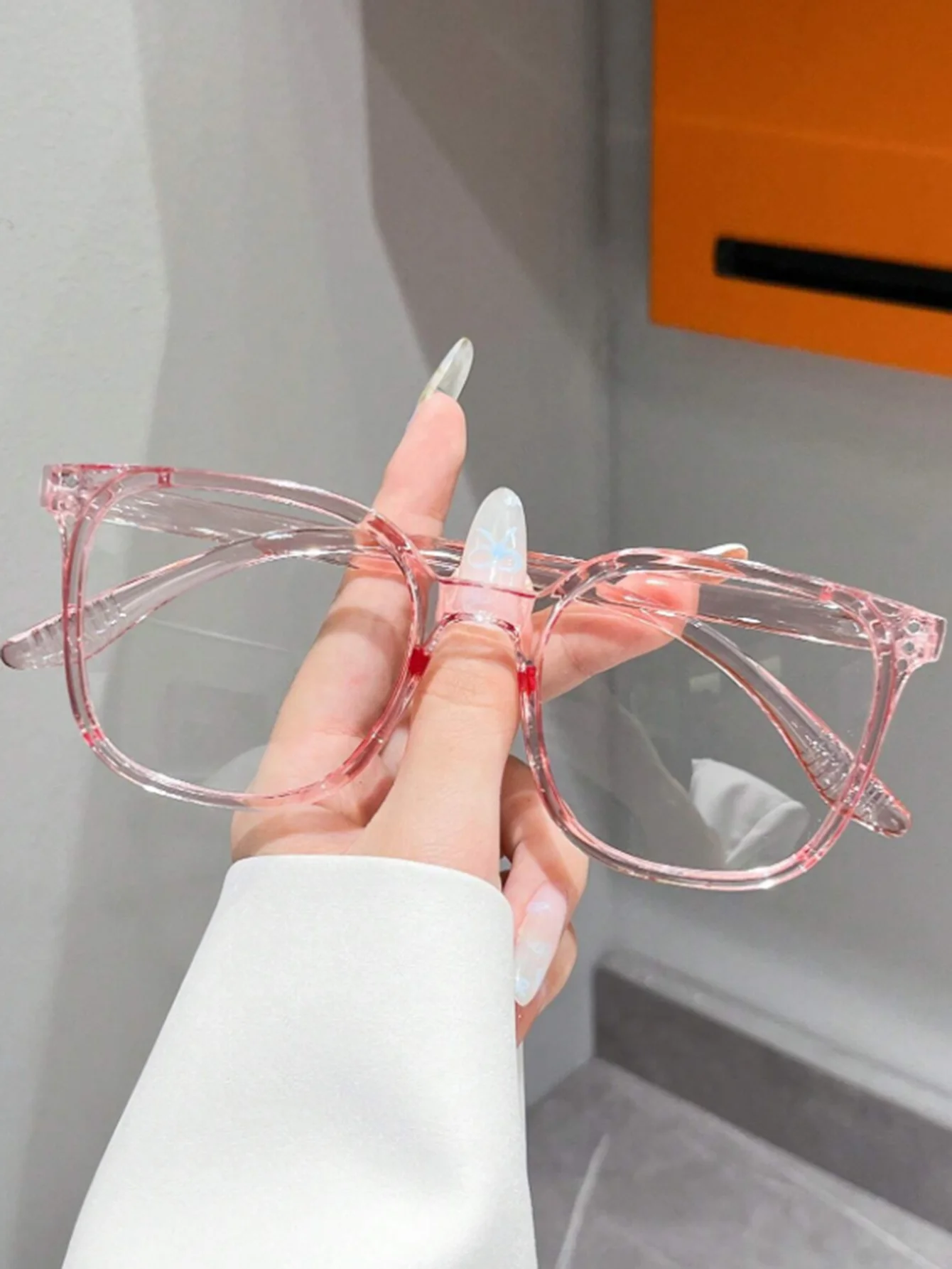 1 Stück/3 Stück/4 Stück/5 Stück/6 Stück europäische und amerikanische klassische beliebte Brillen-Set mit quadratischem Rahmen, Herren- und Damenmode-Brille – Detail 17
