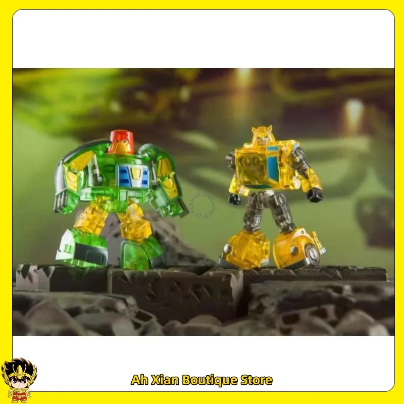 

【New】Dr. Wu DW-E22T E34T Color Transparent Edition Mini Flying Saucer Small Yellow Set Including Bonuses Figure