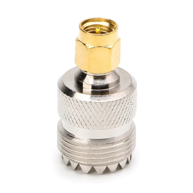 Hot Sale UHF  Female to SMA Male Plug Connector Coaxial Adapter