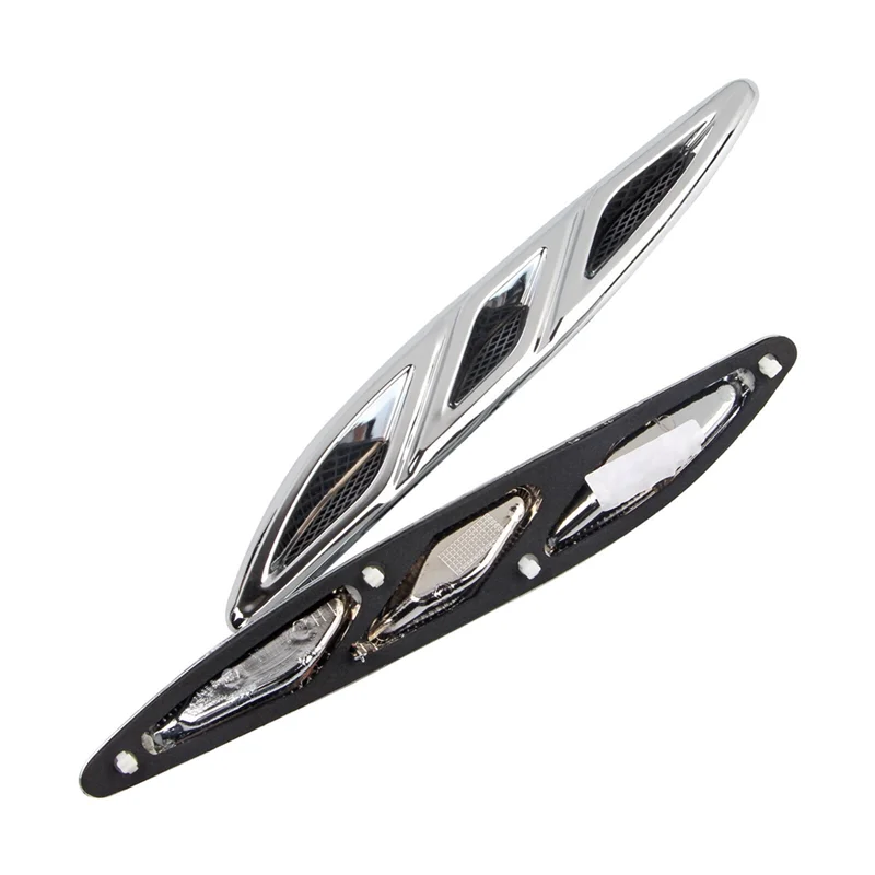 A03E-يسار + يمين غطاء المحرك الأمامي محرك تنفيس مصبغة صب الكسوة 20811309 2811310 ل بويك فيرانو 2012-2016 #2