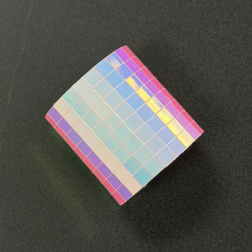 1 Stück 1m/39,37 Zoll Selbstklebende Spiegelmosaik-Reflektoraufkleber für DIY-Kugelkunst-Collage, 3D-Wandtattoos für KTV-Bar-Dekoration – Detail 17