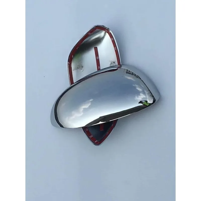 Fit For Nissan JUKE 2010-2015 Chromed Side Door Rearview Mirror Cover Trims Car Accessories