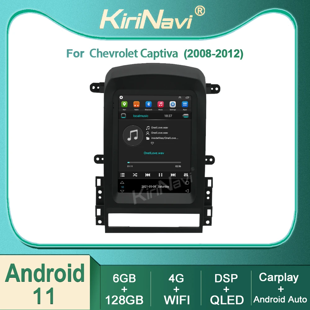 

Kirinavi For Chevrolet Captiva 2007-2015 Android 11 Car Radio DVD Multimedia Video Player Stereo Auto Navigation GPS DSP WIFI