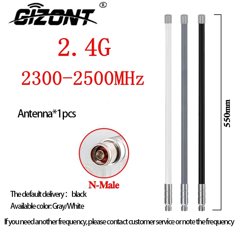 Imagem -03 - Antena do Jammer do Uav da Fibra de Vidro 2.4g 5.2g 5.8g n 20002500mhz 2500-2800mhz 51505350mhz 5150-5850mhz