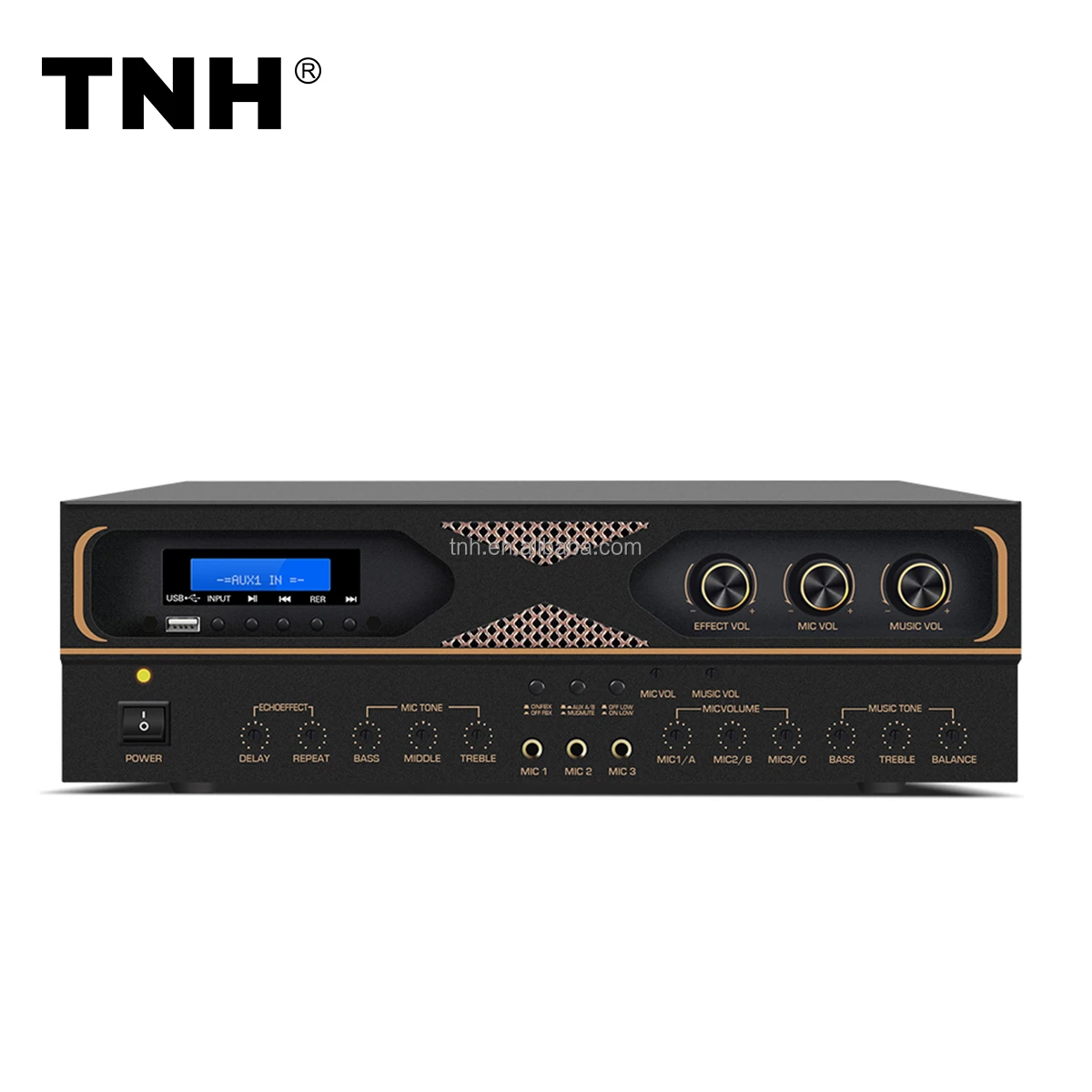 MK-500 Professional DJ Speaker High Power Digital Karaoke Audio Power Amplifier For Disco Bar Club Home Theatre