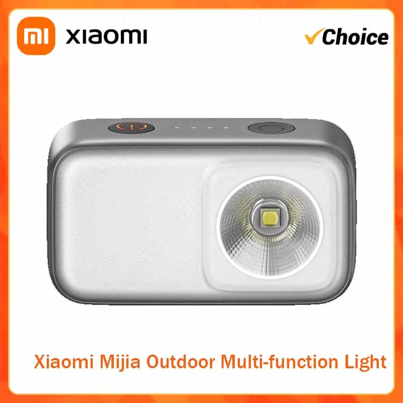 

Xiaomi Mijia Outdoor Multi-function Light Detachable Riding Light Camping Torch for Outdoor Emergency Waterproof Electric Torch