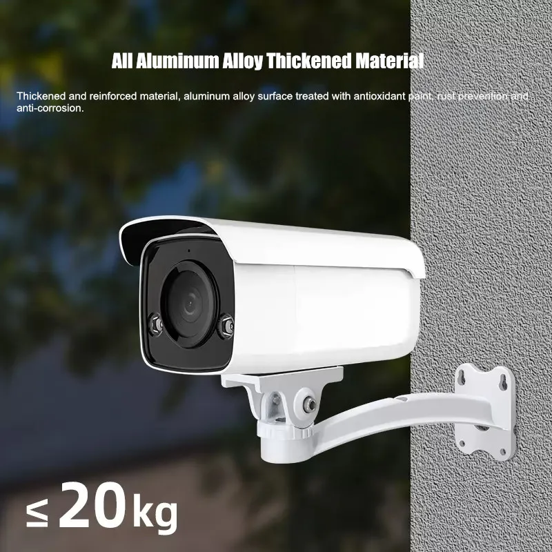 Aluminum Alloy 360 ° Rotation Adjustment Duckbill Gun Machine Universal Bullet Security CCTV Camera Wall Ceiling Mount Bracket