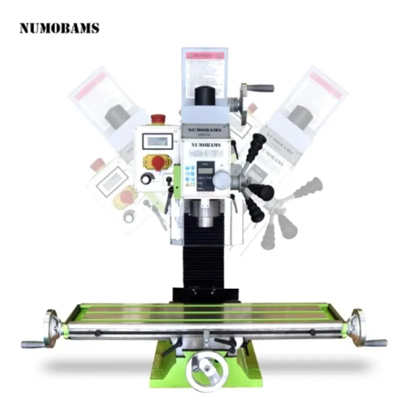 NUMOBAMS Super VM25L 1100W Brushless Motor High-Quality Vertical Universal Metal Milling Machine