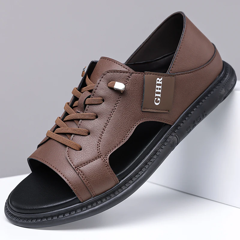 

Cool Feeling Wearing Summer Unisex Sandals Flat Casual Anti Slip Student Campus Walking Footwear