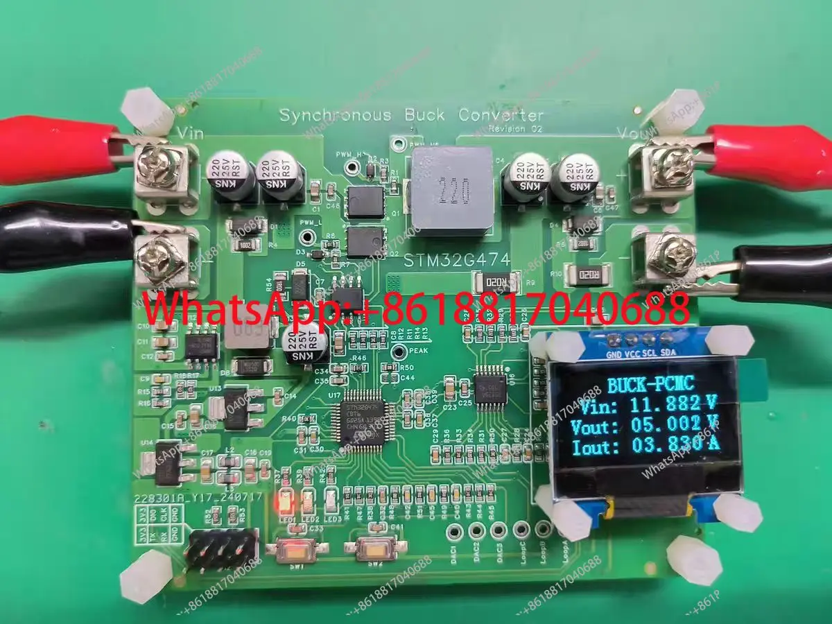 

Цифровой источник питания STM32G474 с синхронным понижением напряжения, полностью цифровой источник питания STM32