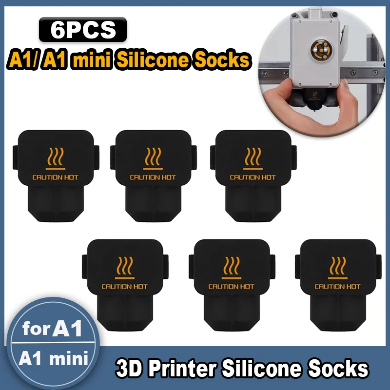 �y�Z�[�����z6���� Bambu Lab A1 / A1 Mini �p �V���R���z�b�g�G���h�\�b�N�X ���M�u���b�N�V���R���J�o�[ 3D�v�����^�[�������i