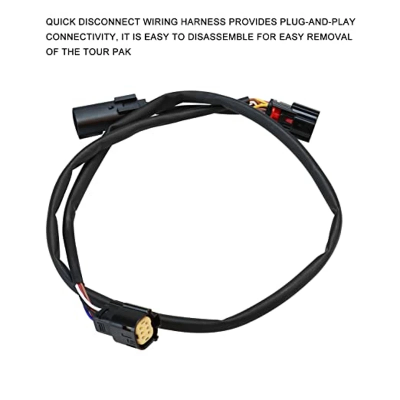 Quick Disconnect Harness For Harley Davidson Tour Pak 2014-2022