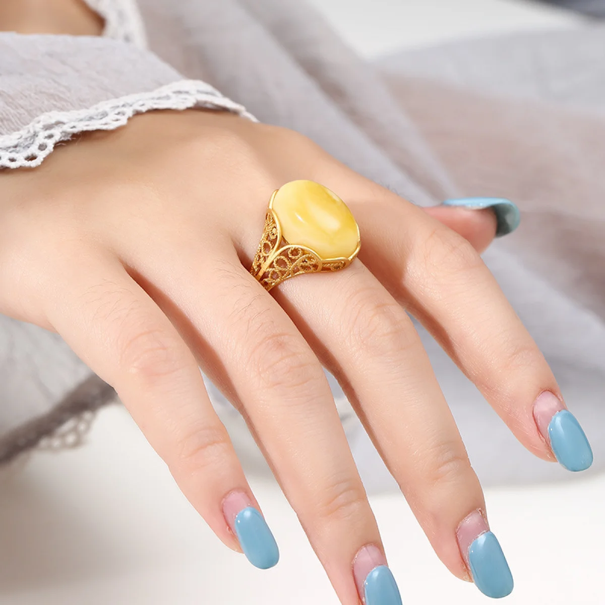 Solid 925 Silver Adjustable Blanks Ring Base for Cabochon Cameo DIY Rings Jewelry Findings Accessories Women