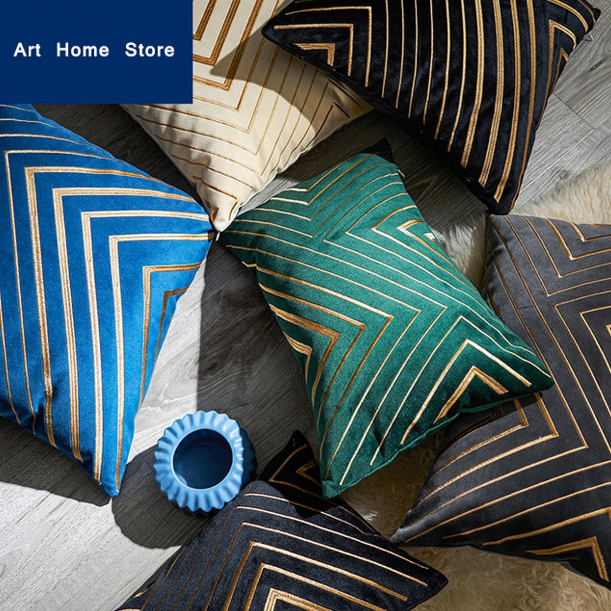 Luxury Sofa Cushion Nordic Simple Cushions Square Pillow Home Car Nap Pillow Decorative  45x45cm Normal Pillowcase 1pc