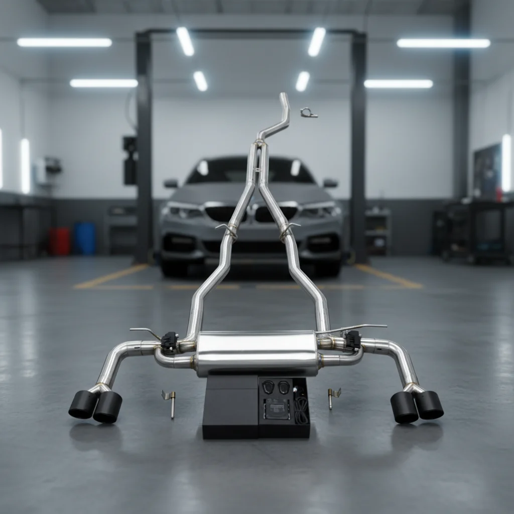 

Custom Catback Muffler For BMW 525/525Li G68 2.0T 2024+ Valvetronic Exhaust System Street With Control Kit Dynamic Sound
