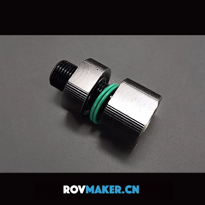 Waterproof M16 Aluminum Alloy Hollow Thread Screw ROV Underwater Vehicle Airtight Cabin Fittings