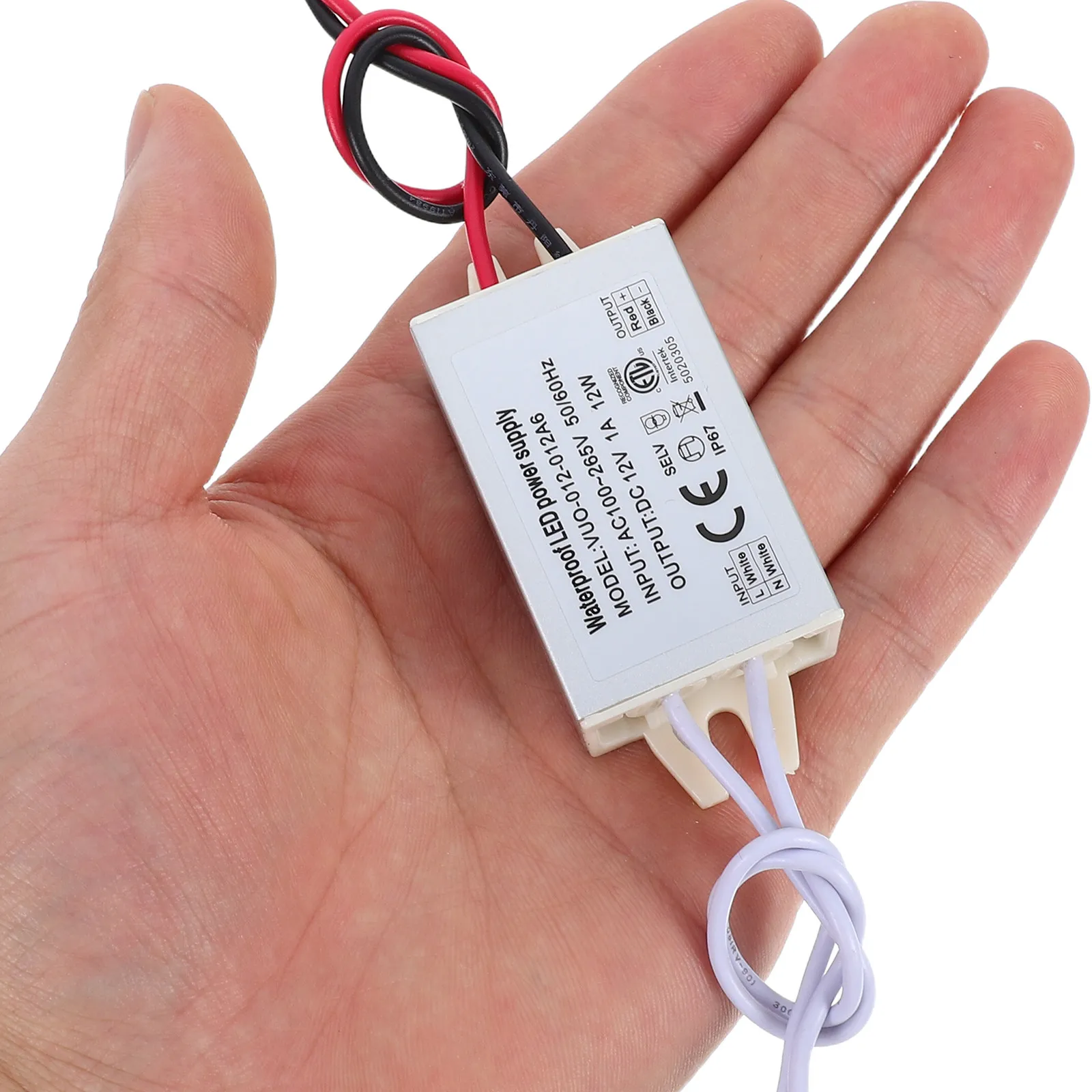 10W LED Power Driver Transformer Waterproof IP67 Constant Voltage Power Supply for LED Strips G4 Mr11 Mr16 Displays High