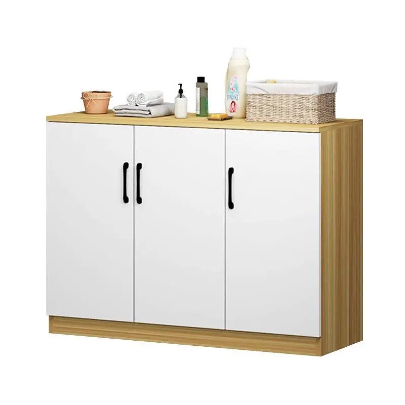 Balcony cabinet bay window locker window sill toy storage locker large capacity household dining side shoe cabinet low floor