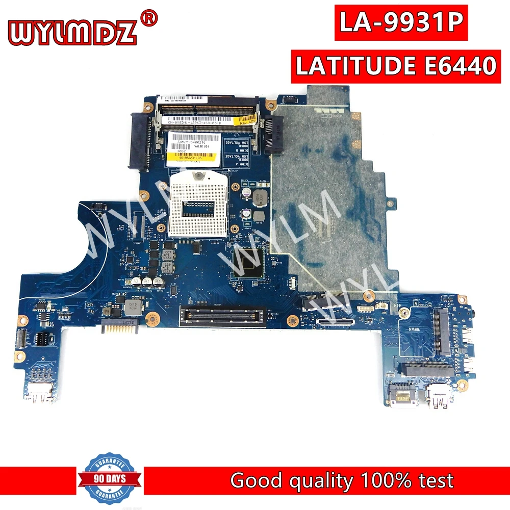 LA-9931P Notebook Mainboard For Dell  LATITUDE E6440 6440 Laptop Motherboard CN-0X8DN1 CN X8DN1 Tested work