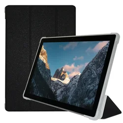 Ultra Thin Three Fold Stand Case For BMAX MAXPad I9Plus 10.1inch Tablet Soft TPU Drop Resistance Cover For i9 plus New Tablet