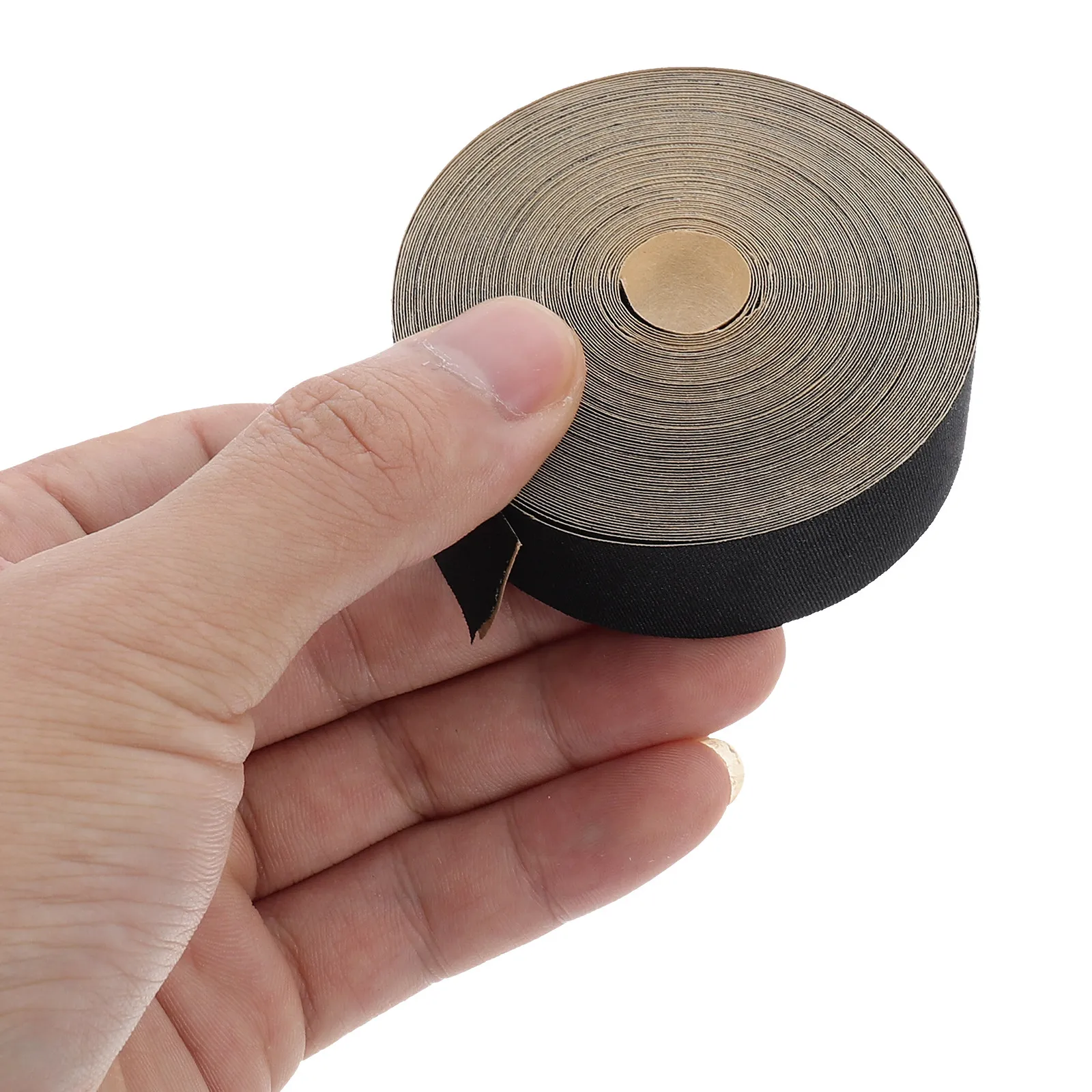 

Edging Strip for Lamp Shade Self Adhesive Fabric Tape for Shade Cloth Clip Replacement Easy Install Protective Lamp Trim