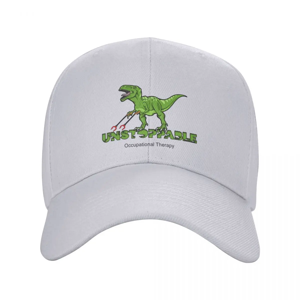 Unstoppable T-Rex - Occupational Therapy Baseball Cap Bobble Hat Snap Back Hat Military Cap Man Baseball Men Women's