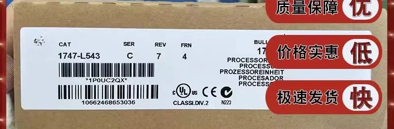 

1747-L543 SLC 500 SLC 5/04 CPU processor, 64K memory 1747L543
