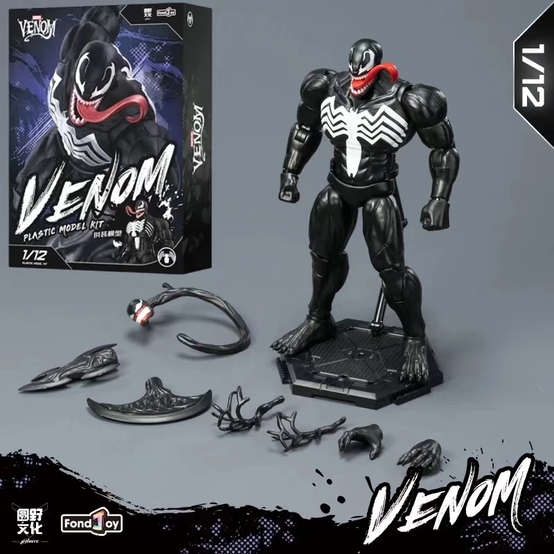 

Новые оригинальные модели Fondjoy Comic Version Venom в сборе, масштаб 1/12, коллекция экшн-фигурок Venom, украшения, игрушки, подарок на день рождения