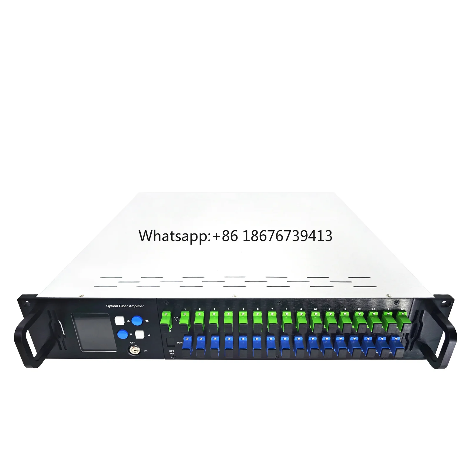 Multi Purpose Machine 50EYA EDFA Signal Amplifier 16 Port 22 DBm CATV WDM EDFA for CATV FTTH Network