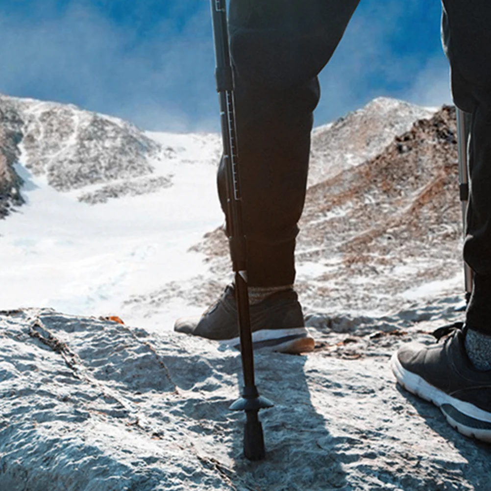 

8Pcs Durable Trekking Cane Tip Protectors Tpr Hiking Pole Head Replacement Lightweight Trekking Cane Tip Walking Stick Head