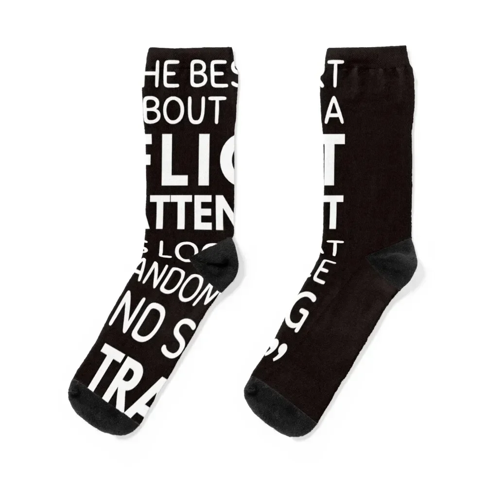 

Funny Flight Attendant Socks essential Stockings man Man Socks Women's