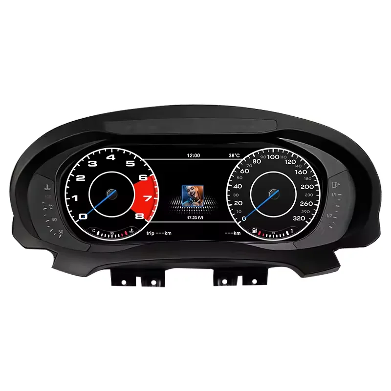 10.25 Inch Digital Instrument Panel Digital Dashboard Cluster Suitable for 2009-2013 VW Golf 6