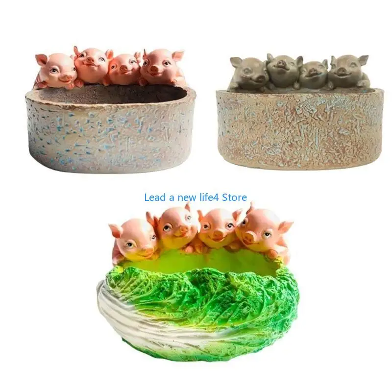 

Y55E Garden Decorations Flower Pot Planter Bonsai Flowerpot Plant Supply