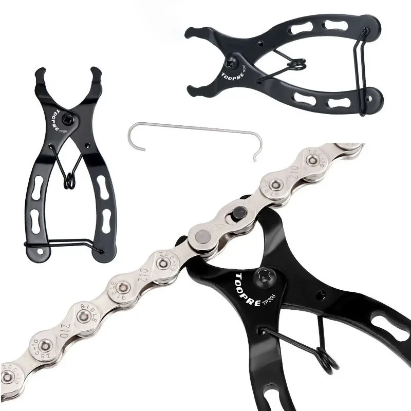 Mini Mountain Bike Chain Quick Link Tool Chain Clamp Repair Tools Pliers Bike Quick Removal Install Plier Bicycle Accessory