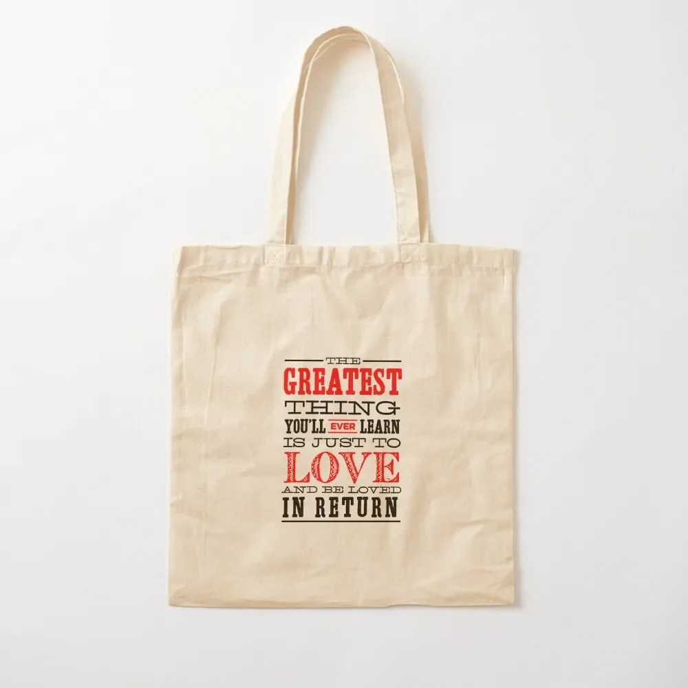 

The Greatest Thing Tote Bag hand bag shopping bag logo free delivery bags