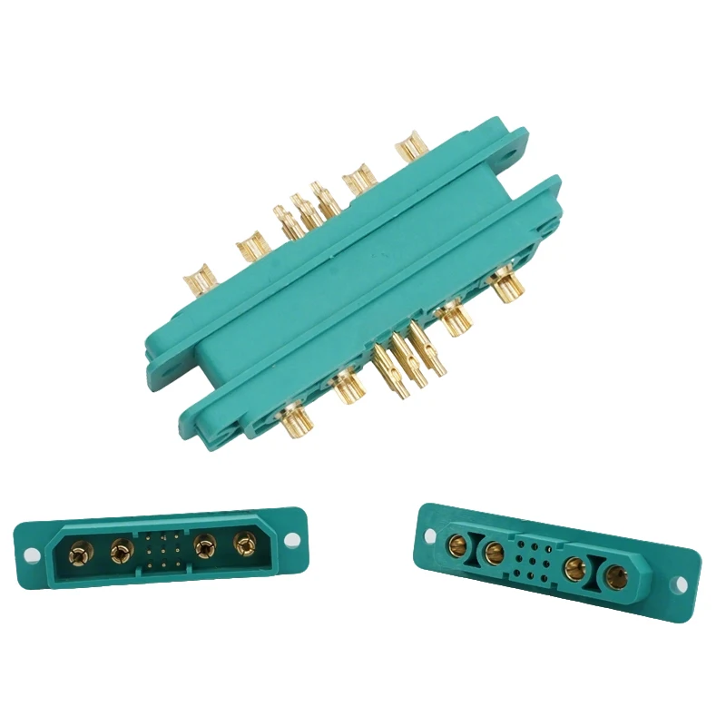 JX9+4 4+9 Pin Quick Release Connector Gold Plated Brass Male Female Plug for VTOL Pro Drone RC Fixed Wing Airplane Turbine Jet