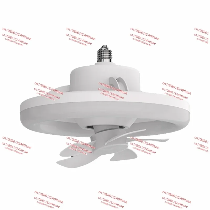 48/60W Ceiling Fan with Lighting Lamp E27 Converter Base with Remote Control for Bedroom Living Home Silent 3 Speeds 360 °