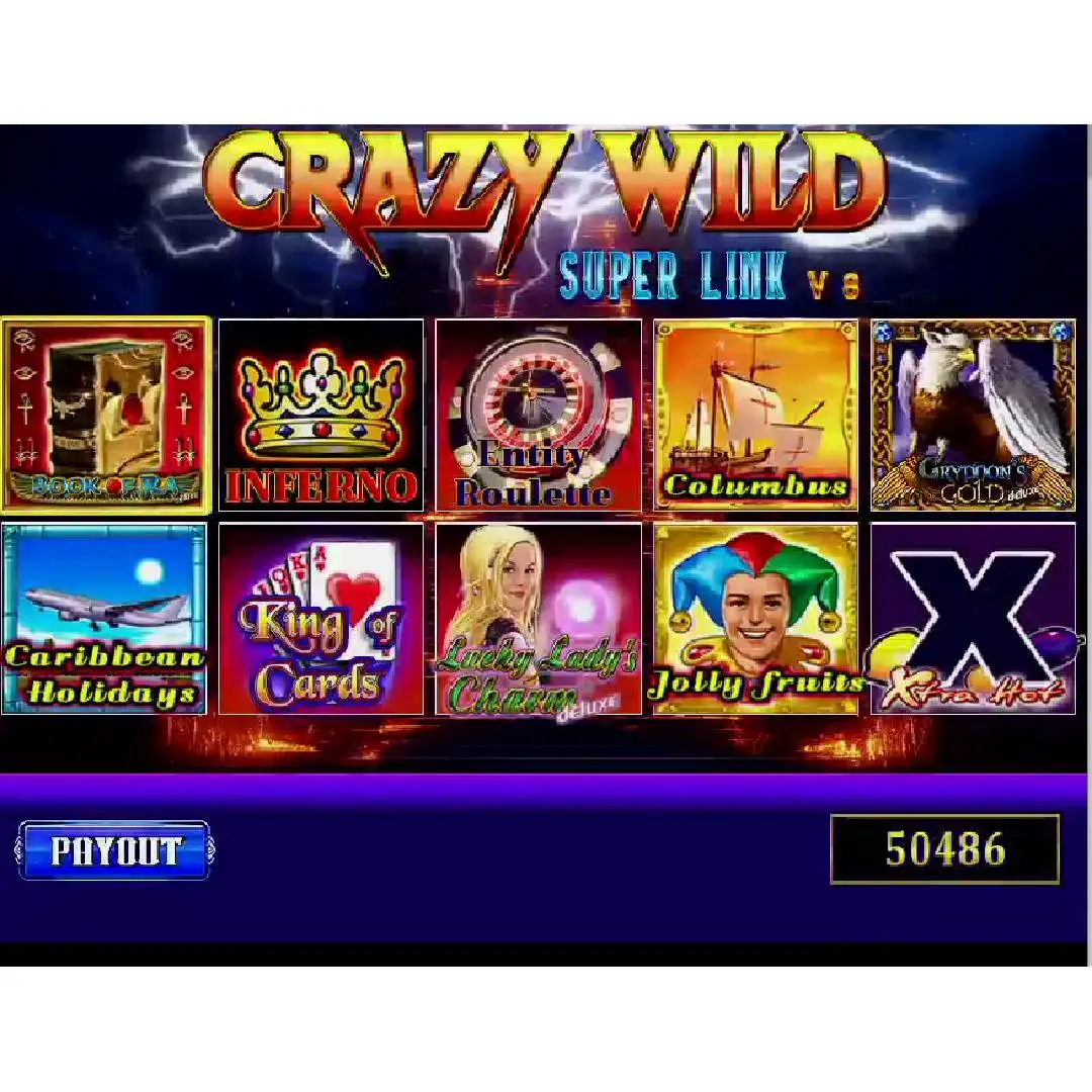 Arcade Entertainment multi game 10 in 1 PCB Videos Gaming Machine rate 40-96%  Coin Operation Machine Mainboard Dual Screen out