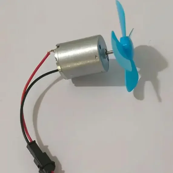 Wind Turbine Generator Kit Wire Small Fan Blade Dc Motors Tiny Science DC Toy 200 To 3000 Rpm 0-20V Power Energy Generator