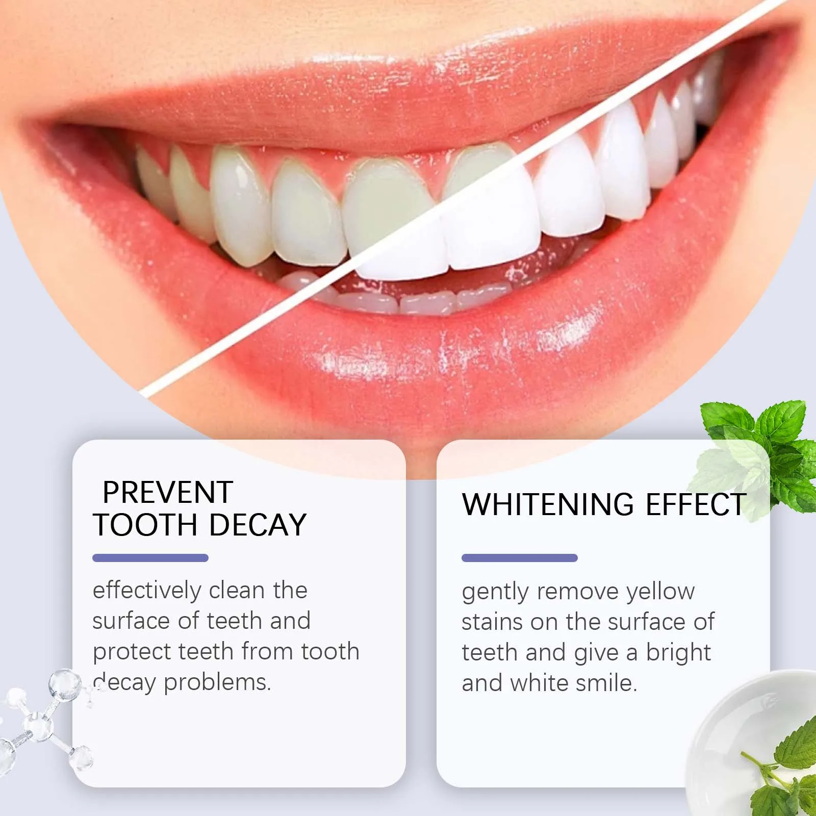 ORALHOE Mousse Toothpaste Toothpaste Brightening Remove Yellow Stain Cleaning Bad Breath Fresh Gum Repair Mousse