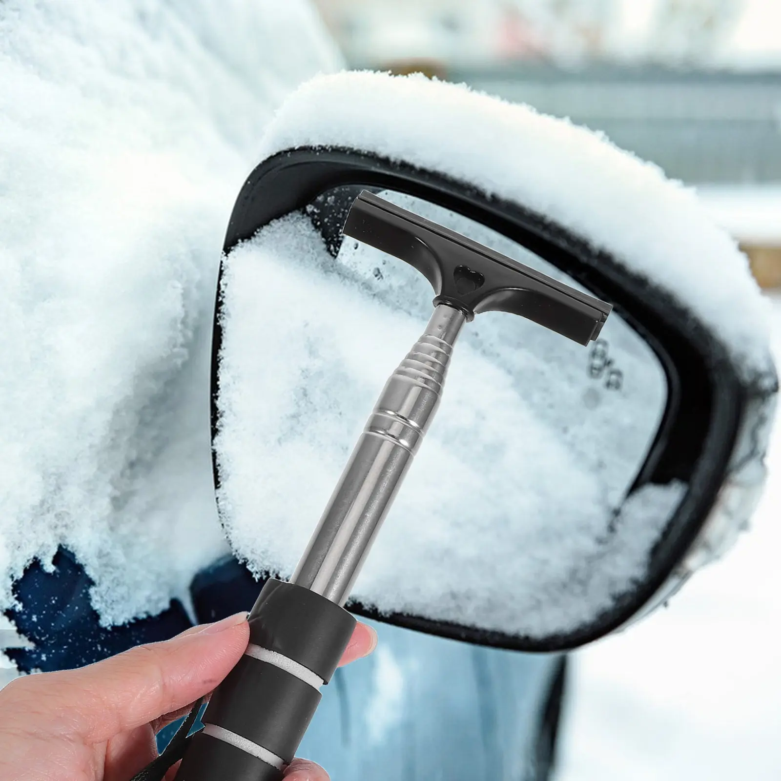 Telescopic Car Windshield Cleaner Tool Extendable Rearview Mirror Wiper for Cars Trucks Suvs Rain Resistant Clear Visibility - view 5